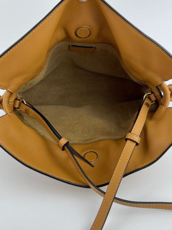 Loewe Flamenco Shoulder Bag Brown Napaca Vintage - Picture 15 of 16